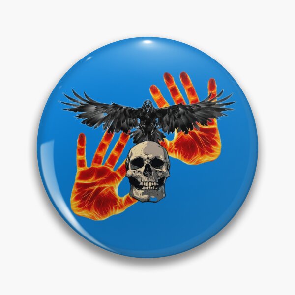 Item preview, Raven and skull designed and sold by partsmanrod.