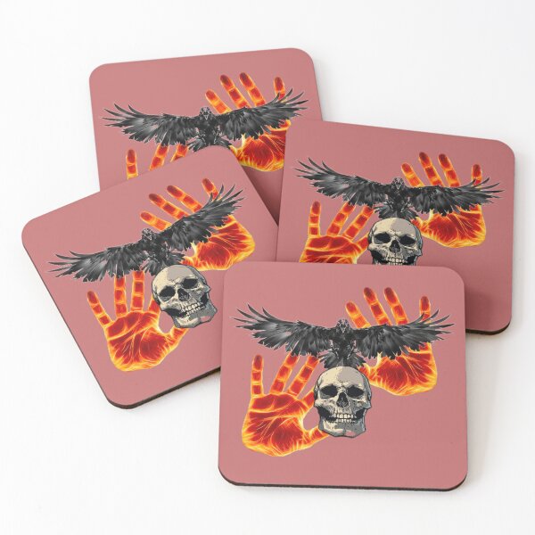Item preview, Raven and skull designed and sold by partsmanrod.