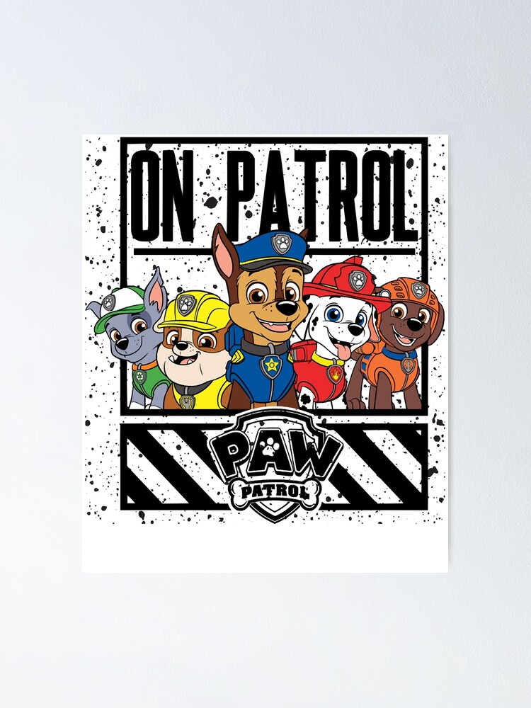 Paw Patrol 3 ans anniversaire Chase' Sweat à capuche premium Enfant