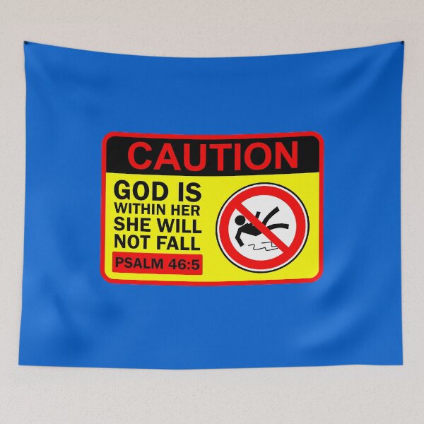 Item preview, God is within her, she will not fall  designed and sold by Warih.