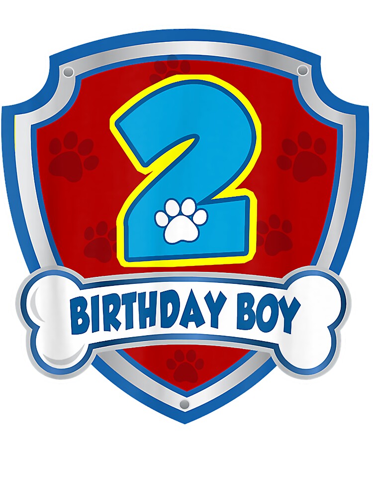 Paw patrol 2nd birthday outfit outlet boy