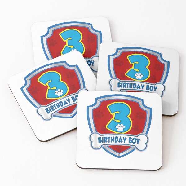 Item preview, Creative Nimble Enthusiasm Relief Cute 3Rd Birthday Boy 3 Years Old Patrol Dogs Paw Lover Kid Gift F designed and sold by LessardPlectile.