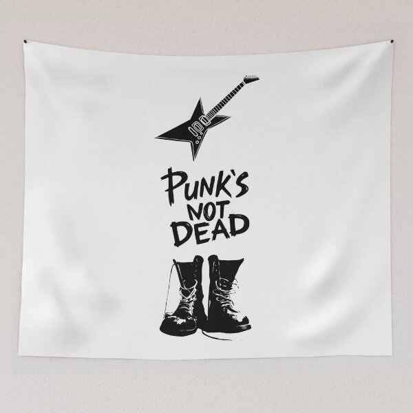 Item preview, punks not dead designed and sold by perrrsephone.
