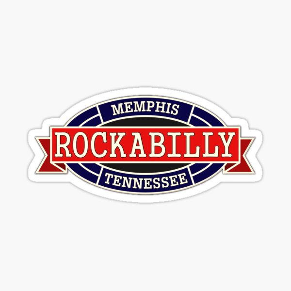 Vista previa del artículo con la obra «Rockabilly de Memphis de estilo antiguo, Tennessee», diseñado y vendido por margner.