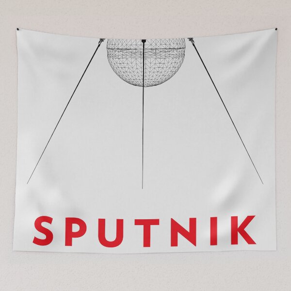 Item preview, Sputnik 3D wireframe designed and sold by untitledstory.