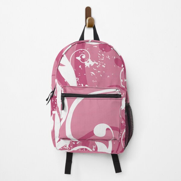 Item preview, White Pink Floral Art  designed and sold by Tshirtstory.