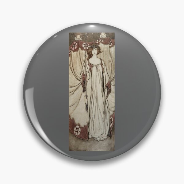 Item preview, Medieval lady - Arthur Rackham Classic designed and sold by ickiRoseannOchs.