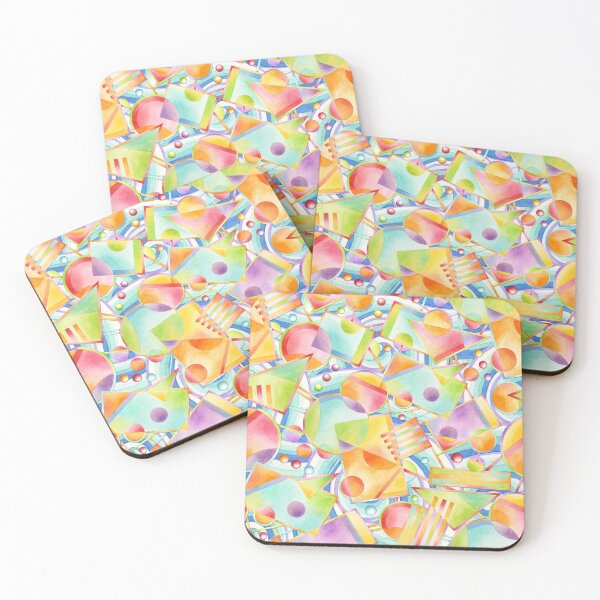 Item preview, Beach Party Pastel Geometric designed and sold by PatriciaSheaDesigns.