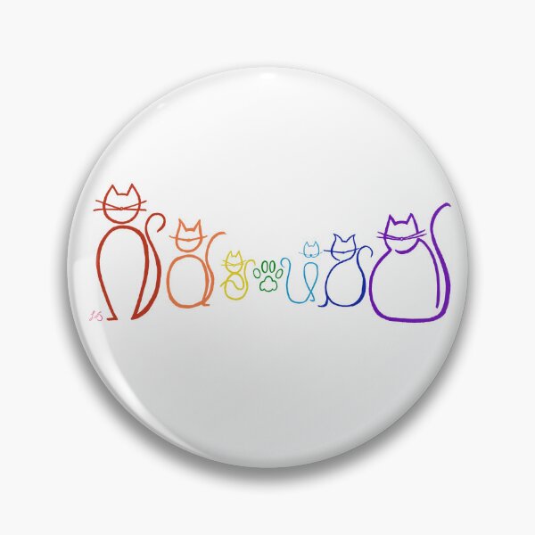 Item preview, Pride Clowder designed and sold by Lauren Jaeger.