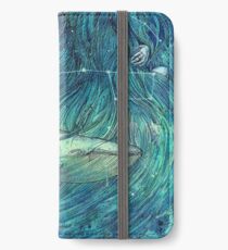 Vinilo o funda para iPhone Mar iluminado por la luna