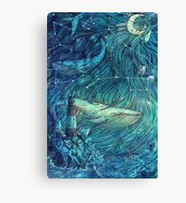 Moonlit Sea Canvas Print