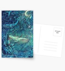 Moonlit Sea Postcards