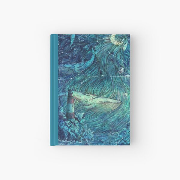 Moonlit Sea Hardcover Journal