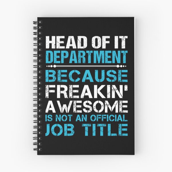 Item preview, Head Of It Department T Shirt - Freaking Awesome Gift Item Tee designed and sold by watkinsmat.
