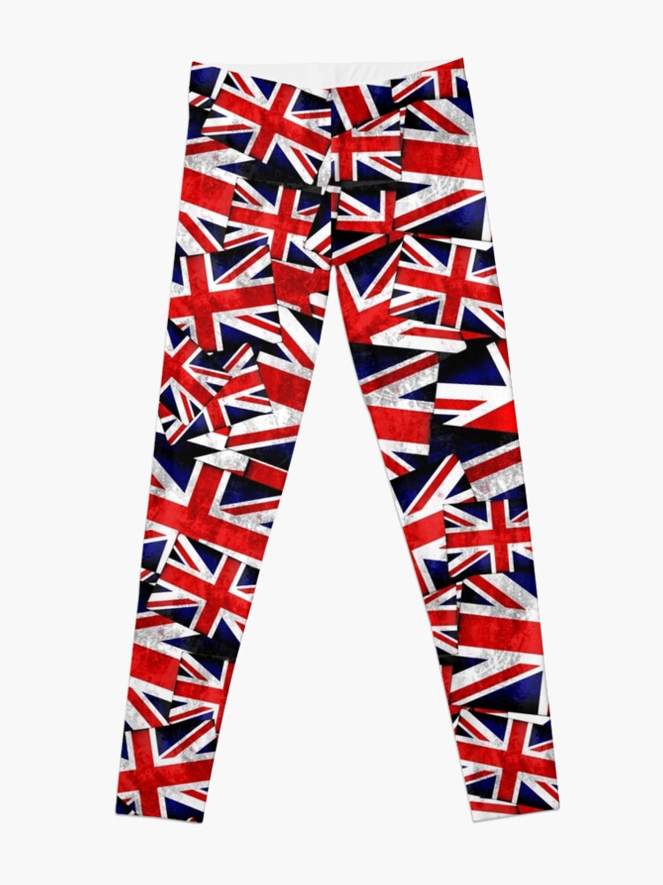 Union Jack British England UK Flag  Leggings for Sale by