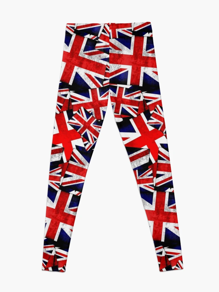 Union Jack British England UK Flag  Leggings for Sale by