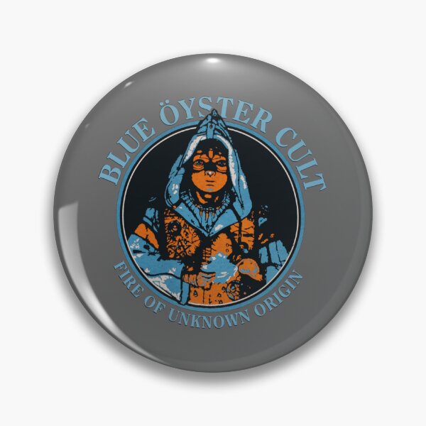 Item preview, Blue Oyster Cult BOC Fire Of Unknown Origin Vintage Retro art Classic designed and sold by Brenda Simsn.