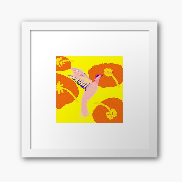 Humming Bird Framed Art Print