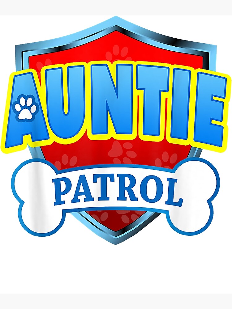 paw patrol aunt shirt