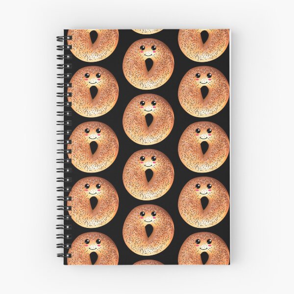 Item preview, Kawaii Bagel - Cute Smiling Jewish Food Design designed and sold by JoBella-Designs.