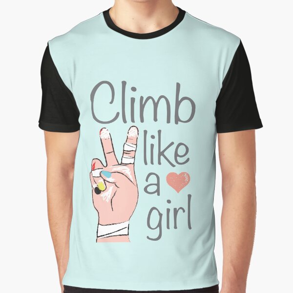 Item preview, Climb like a girl designed and sold by Adriana Mandt.