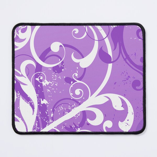 Item preview, White Purple Floral Art designed and sold by Tshirtstory.
