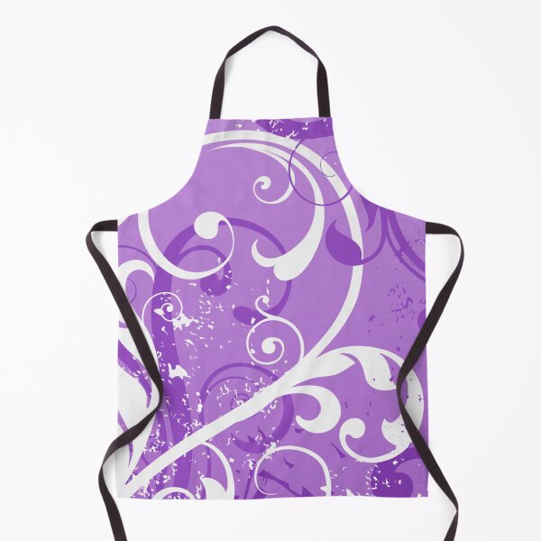 Item preview, White Purple Floral Art designed and sold by Tshirtstory.