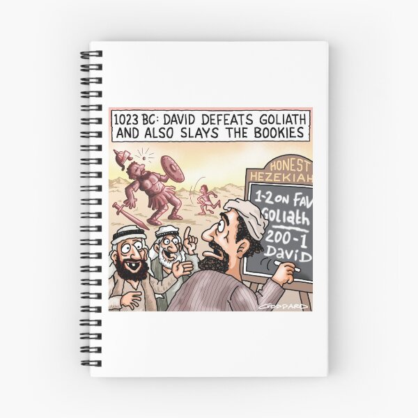 Item preview, David and Goliath designed and sold by goddardcartoons.