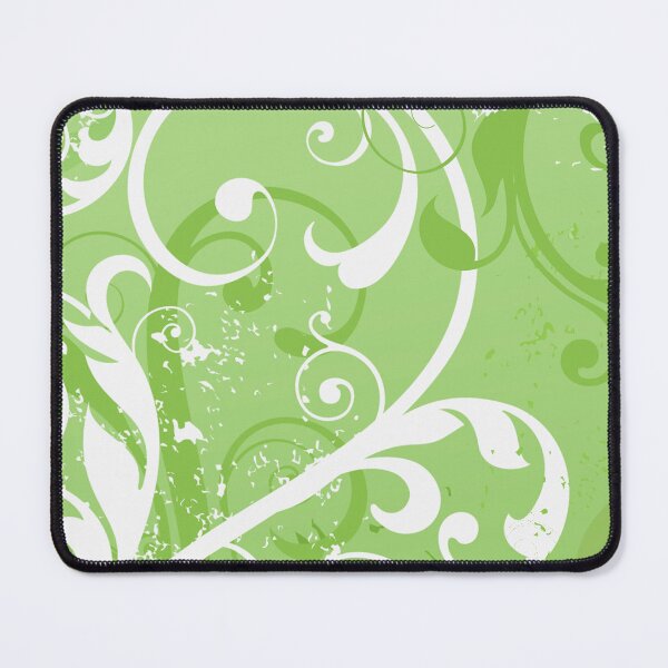 Item preview, White Green Floral Art designed and sold by Tshirtstory.
