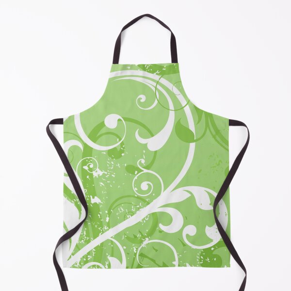 Item preview, White Green Floral Art designed and sold by Tshirtstory.