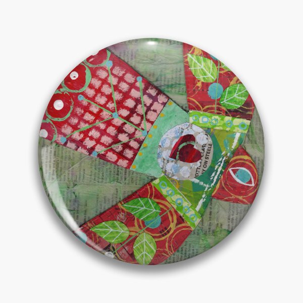Item preview, Garden bird red and green designed and sold by nighthawkstudio.