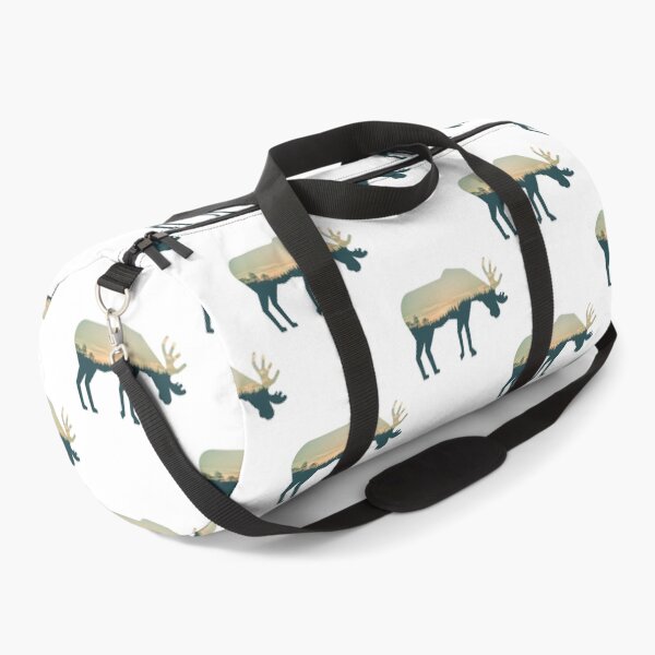 Item preview, Forest Trees Under Calm Sky Moose | Cute Moose designed and sold by BopleDesigns.
