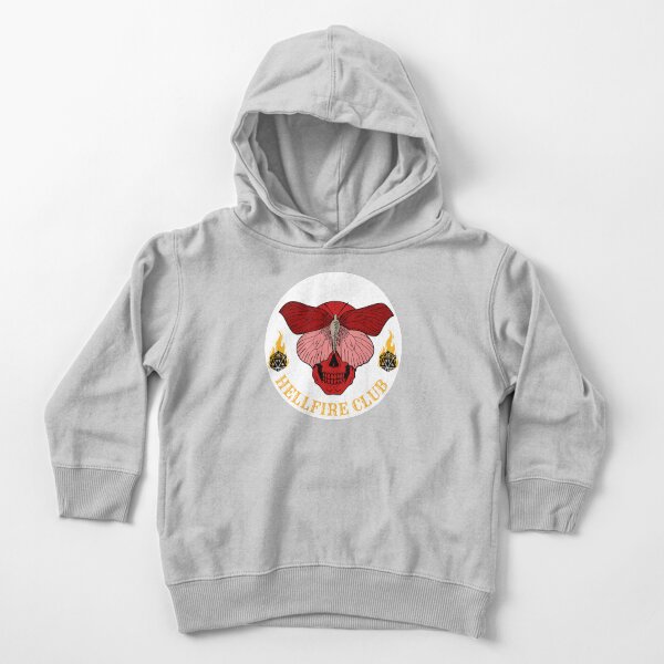 Item preview, HELLFIRE CLUB circle red-yellow  skull-butterfly designed and sold by KS-Y.