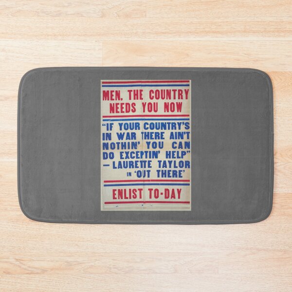 Item preview, Men the country needs you now Enlist to day 002 Classic designed and sold by ickiRoseannOchs.