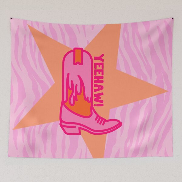 Item preview, YEEHAW! cowgirl boot designed and sold by Julia Santos.