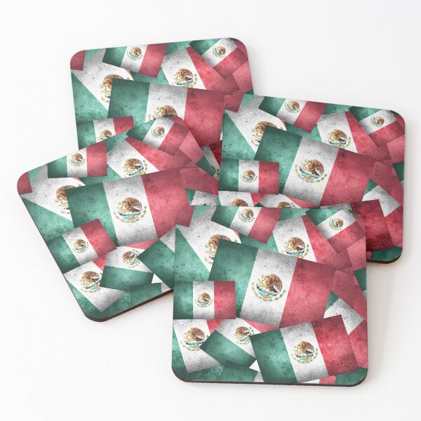 Item preview,  Grunge-Style Mexican Flag  designed and sold by Gravityx9.