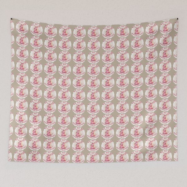 Item preview, No! No! No! Morning Already! Cute pink pig design for kids clothes or those who do not like mornings designed and sold by tranquilbeach.