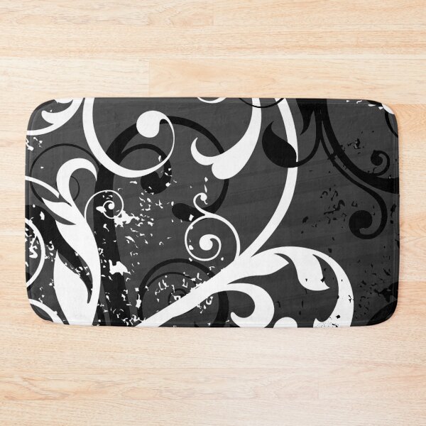 Item preview, Black White Floral Art  designed and sold by Tshirtstory.