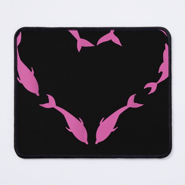 Item preview, Dolphin Love Heart - Pod Heart I LOVE DOLPHINS designed and sold by aleiyaalu.