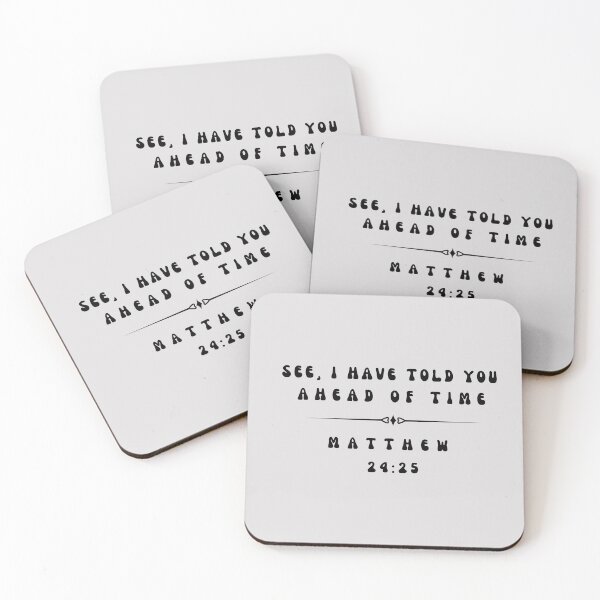 Item preview, MATTHEW 24: 25 designed and sold by GODLOVES by Isaiah .