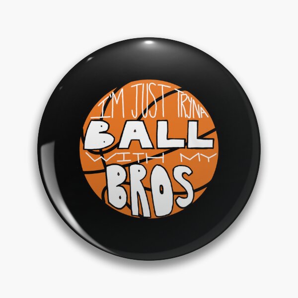 Item preview, Ballin With The Bro’s Sticker designed and sold by gloria1os.