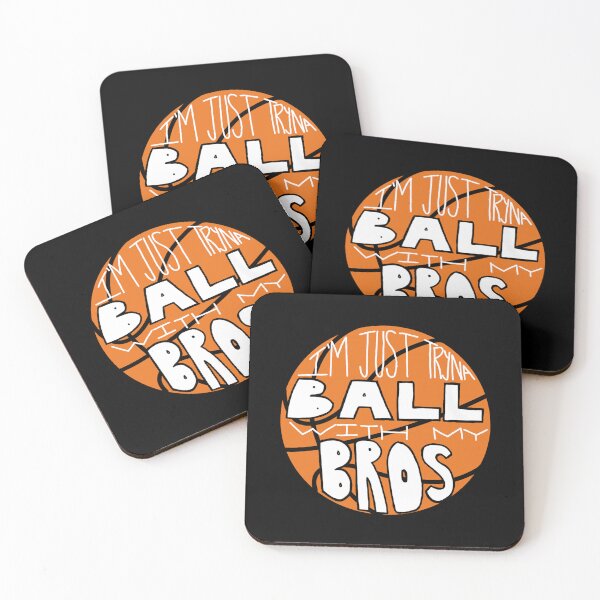 Item preview, Ballin With The Bro’s Sticker designed and sold by gloria1os.
