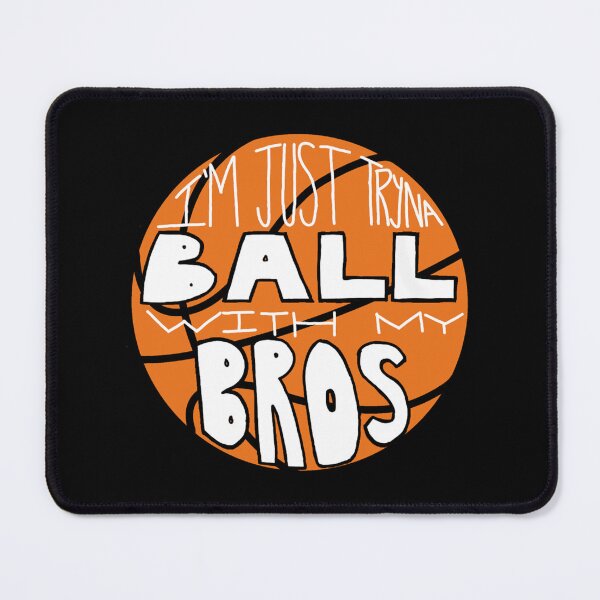 Item preview, Ballin With The Bro’s Sticker designed and sold by gloria1os.