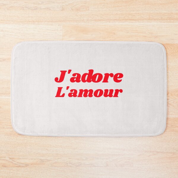 Item preview, J'adore L'amour, French Quote, Paris designed and sold by RougeAtelier.