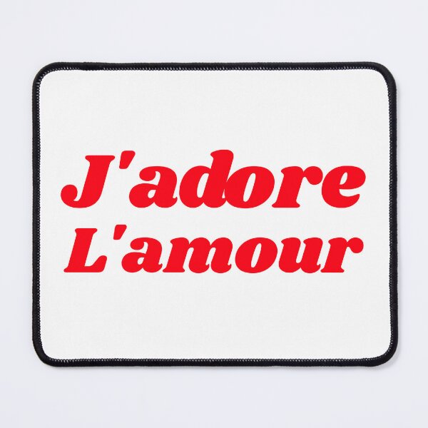 Item preview, J'adore L'amour, French Quote, Paris designed and sold by RougeAtelier.
