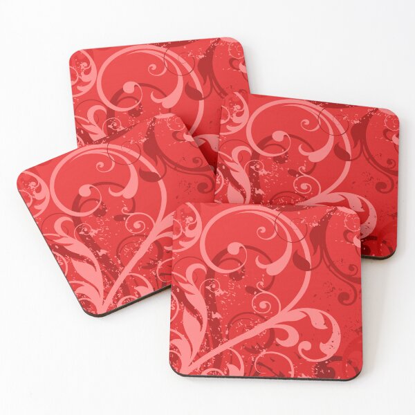 Item preview, Red Floral Art  designed and sold by Tshirtstory.