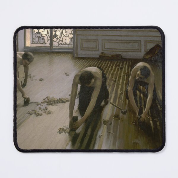 Item preview, Los rascadores de suelo, de Gustave Caillebotte. designed and sold by Historical Paintings.