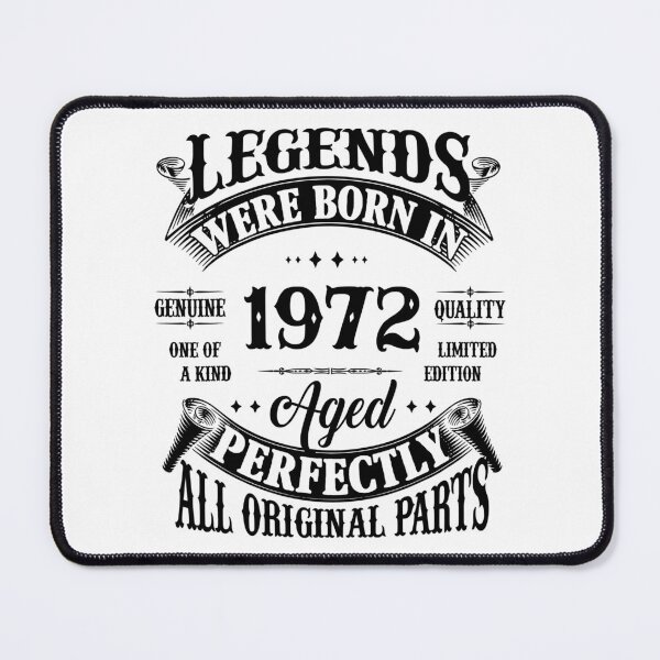 Item preview, Legends Was Born In 1972 Funny Birthday designed and sold by xmjajd.