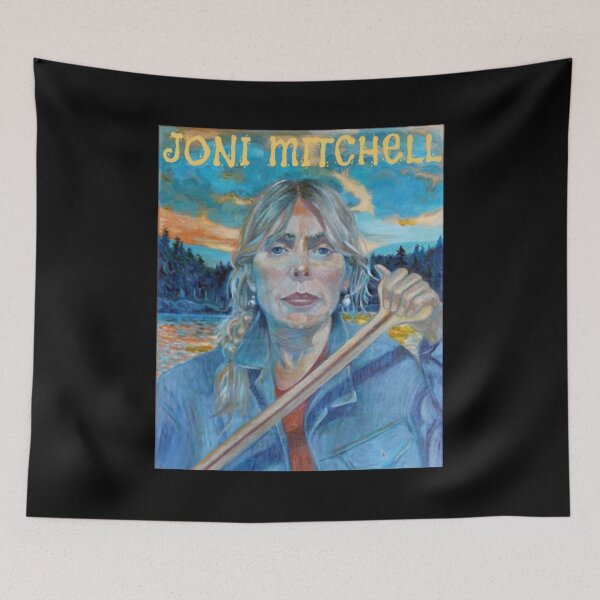 Item preview, Believe Romantic Female Artist Nice Joni Mitchell Mitchell Blue Cute Gift designed and sold by JamsardKerygma.