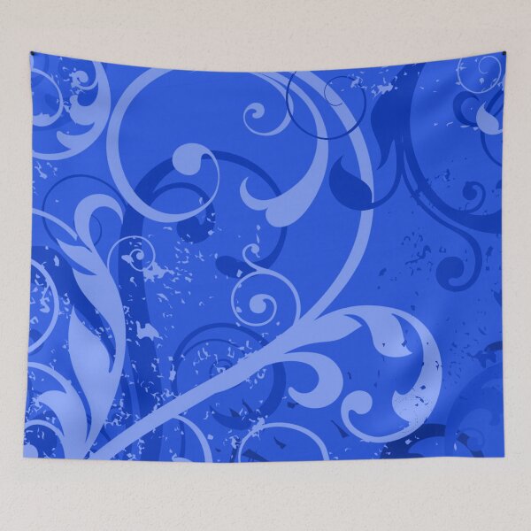 Item preview, Blue Floral Art  designed and sold by Tshirtstory.